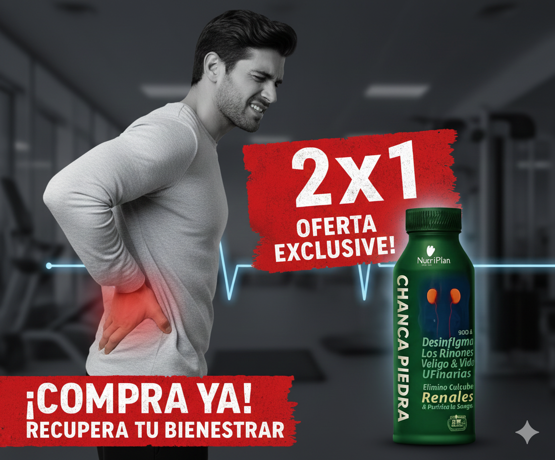 Jarabe Chanca Piedra NutriPlan 500ML (2x1 Oferta) | Limpiador Natural de Riñones y Vías Urinarias - Image 5