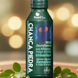 Jarabe Chanca Piedra NutriPlan 500ML Limpiador Natural de Riñones y Vías Urinarias